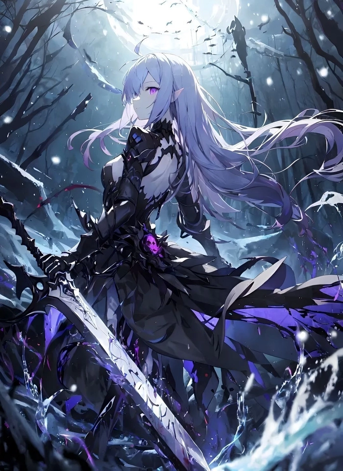 Avatar anime nữ ngầu lạnh lùng