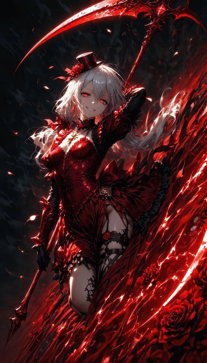 Avatar anime nữ ngầu lòi