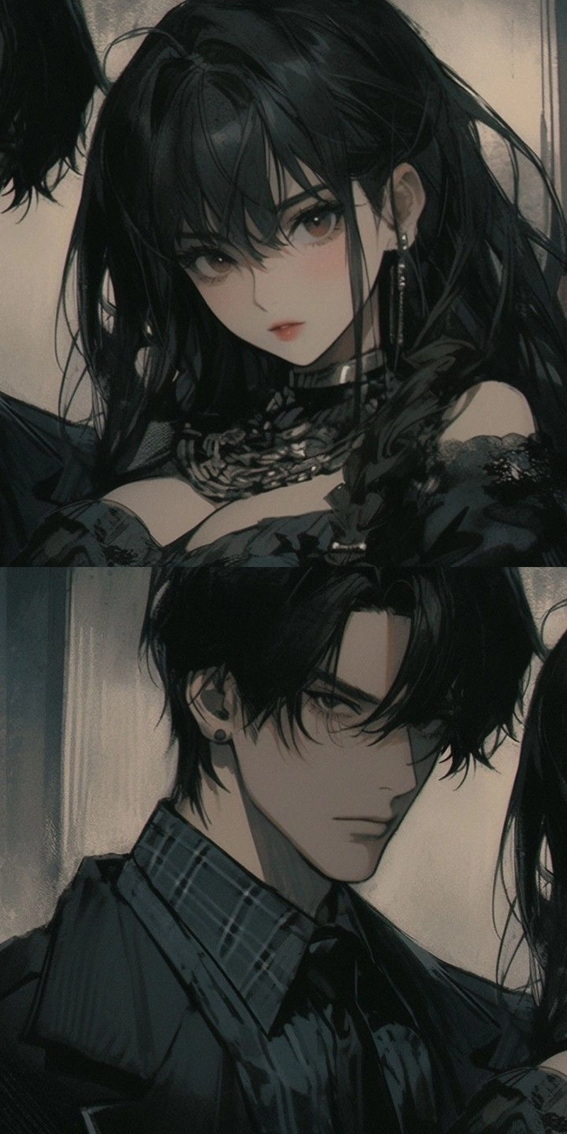 Cặp anime ngầu lạnh lùng