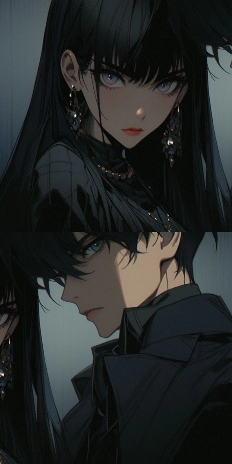 Cặp đôi anime lạnh lùng và ngầu