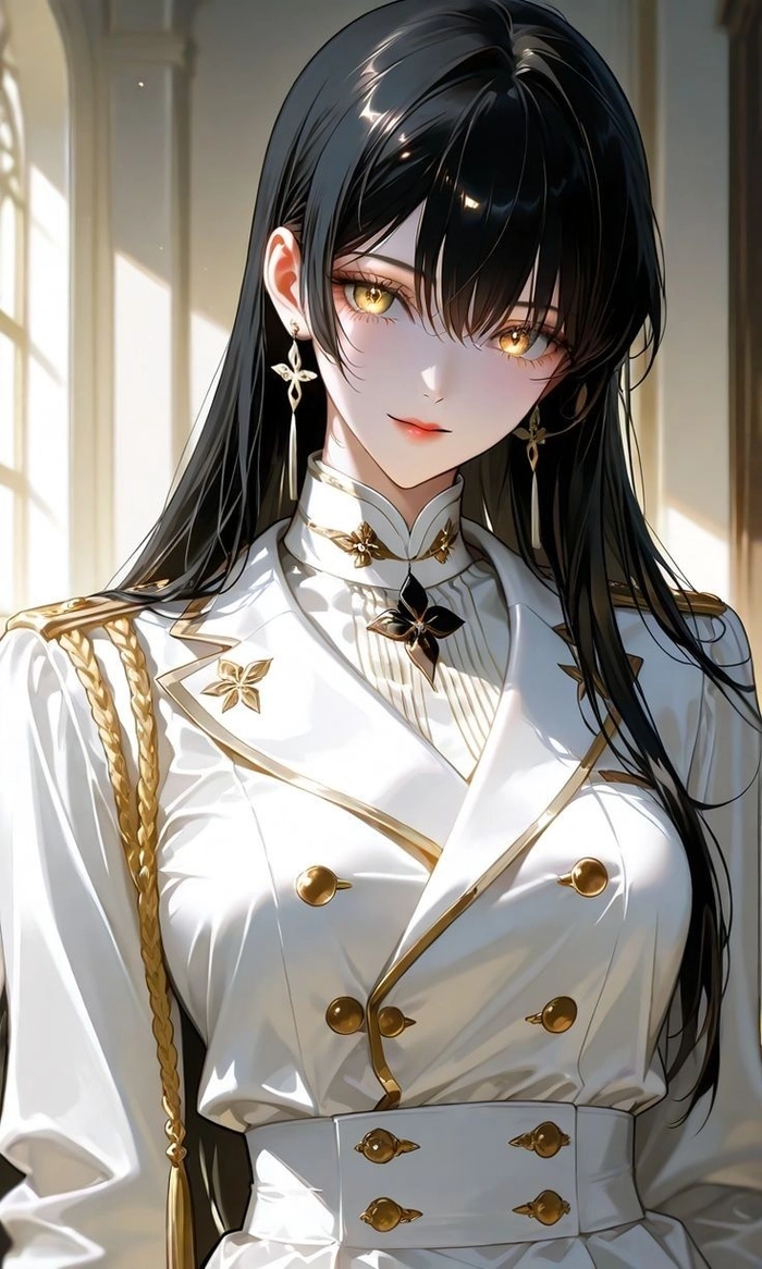 Girl Anime đẹp tóc đen