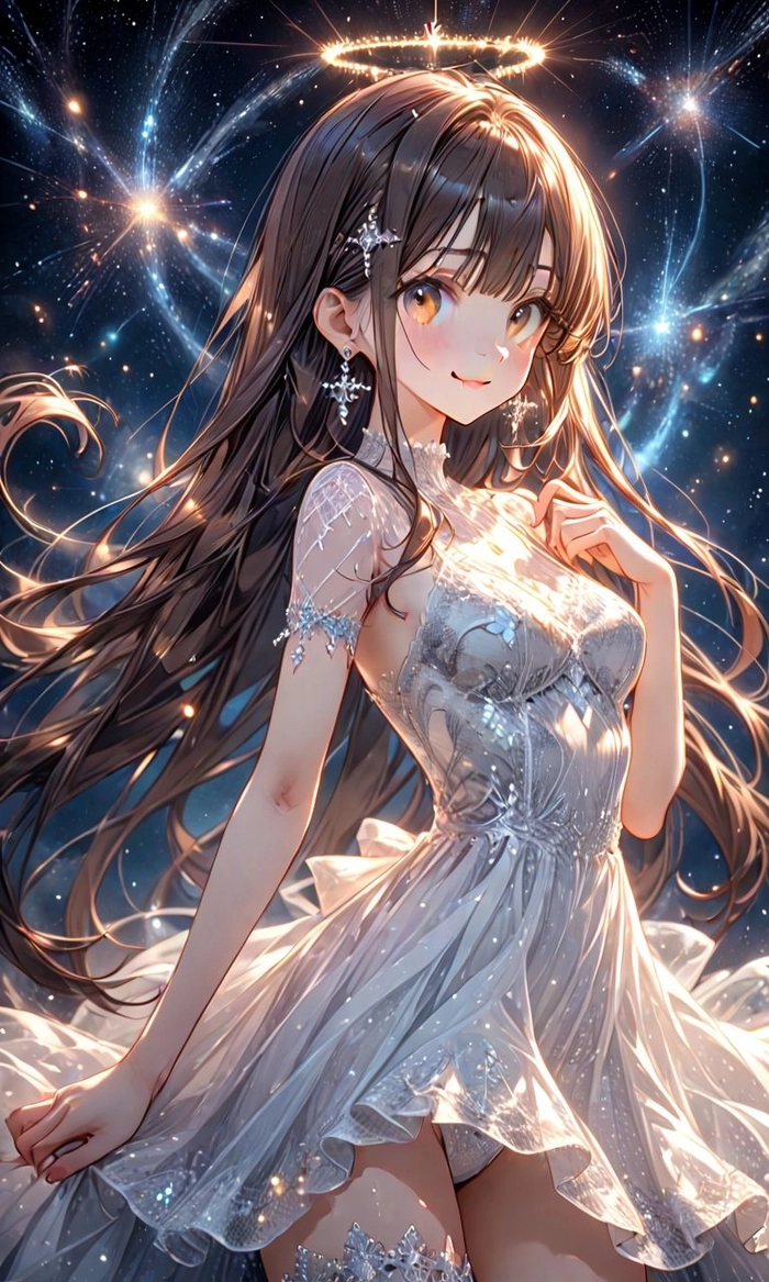 Girl tóc đen trong Anime