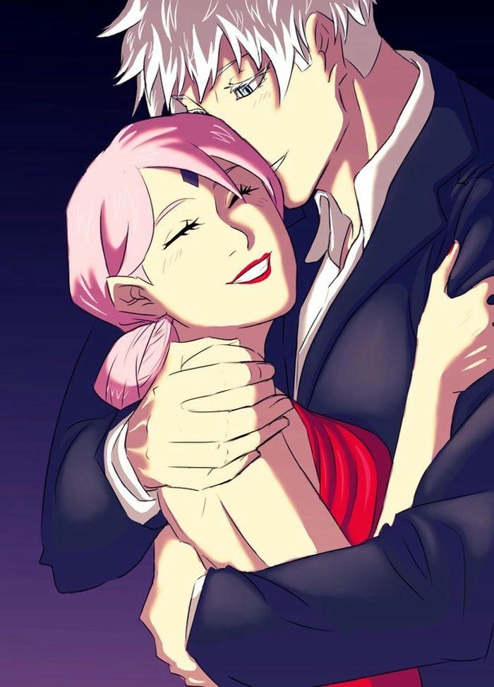 Gojo x Sakura chất lượng cao