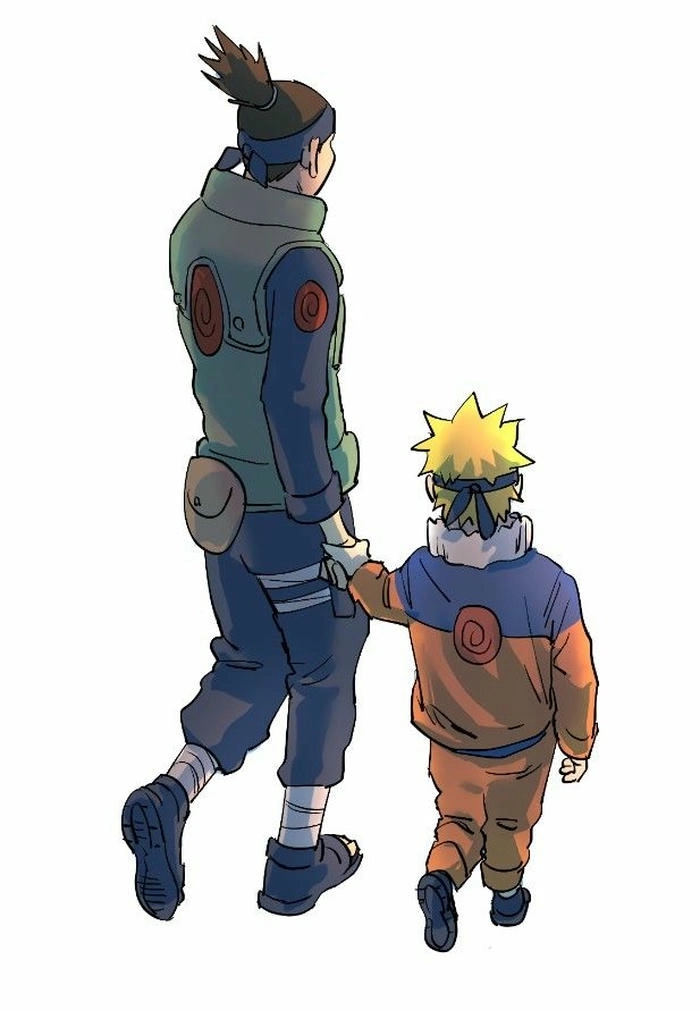 Hình Naruto x Iruka độc đáo