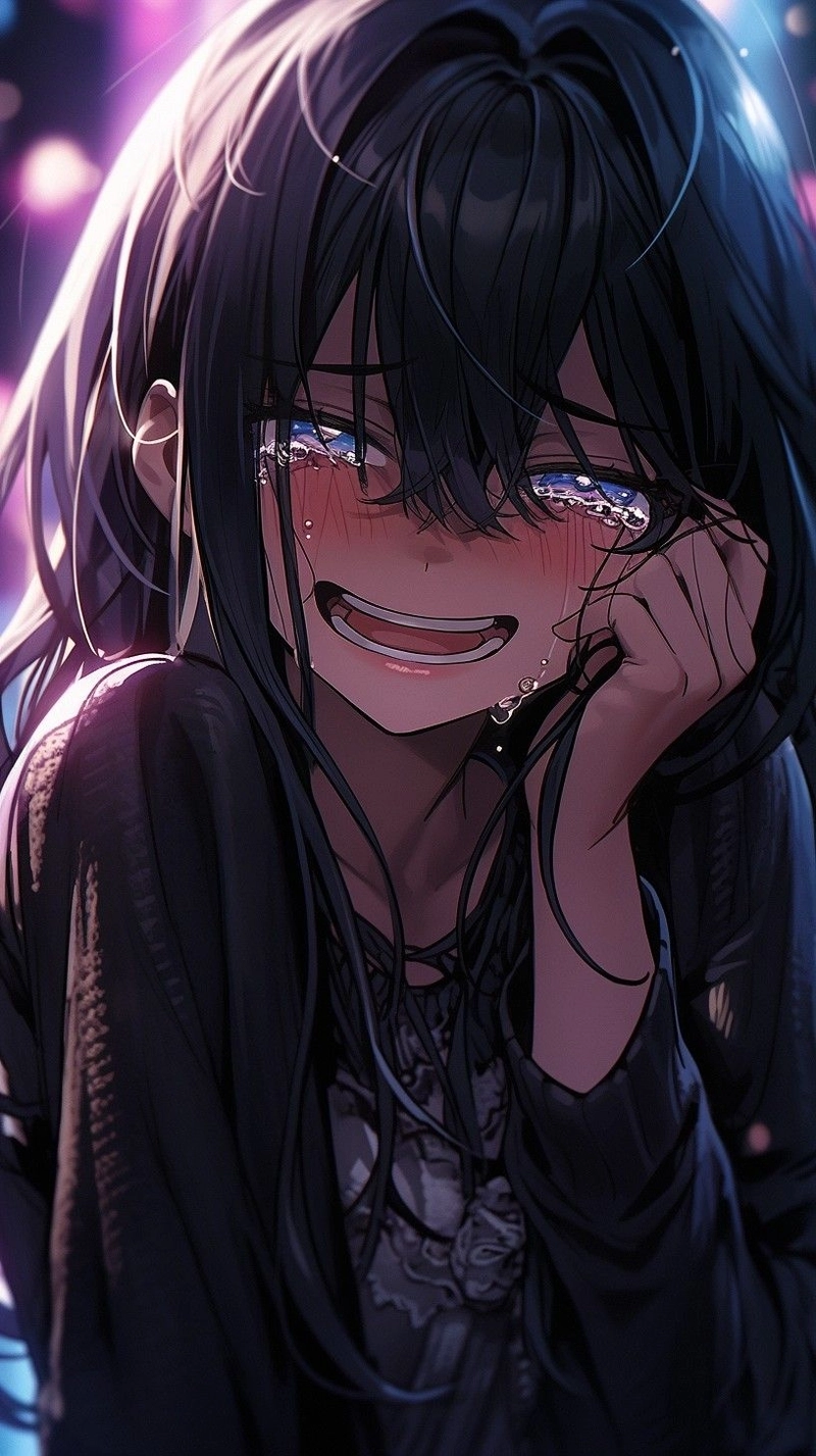 Hình ảnh Anime khóc buồn
