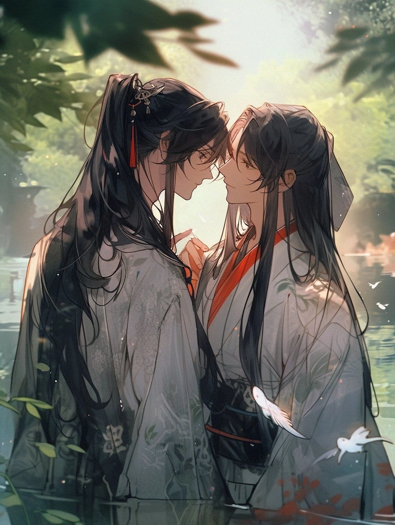 Hình ảnh anime đam mỹ cổ trang+