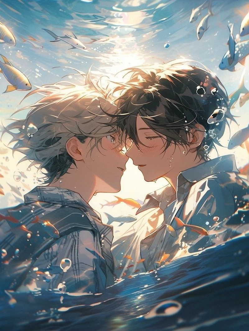 Hình ảnh anime đam mỹ cute