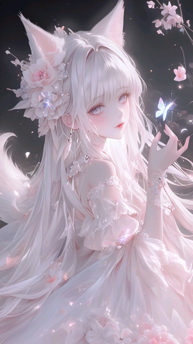 Hình ảnh anime hồ ly đẹp mê ly