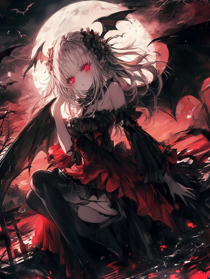 Hình ảnh anime nữ đẹp lạnh lùng