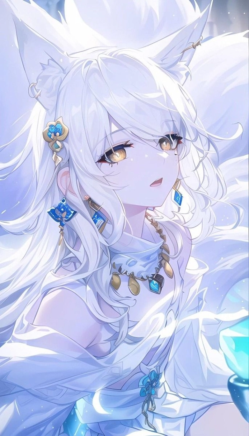 Hình ảnh anime nữ hồ ly cute