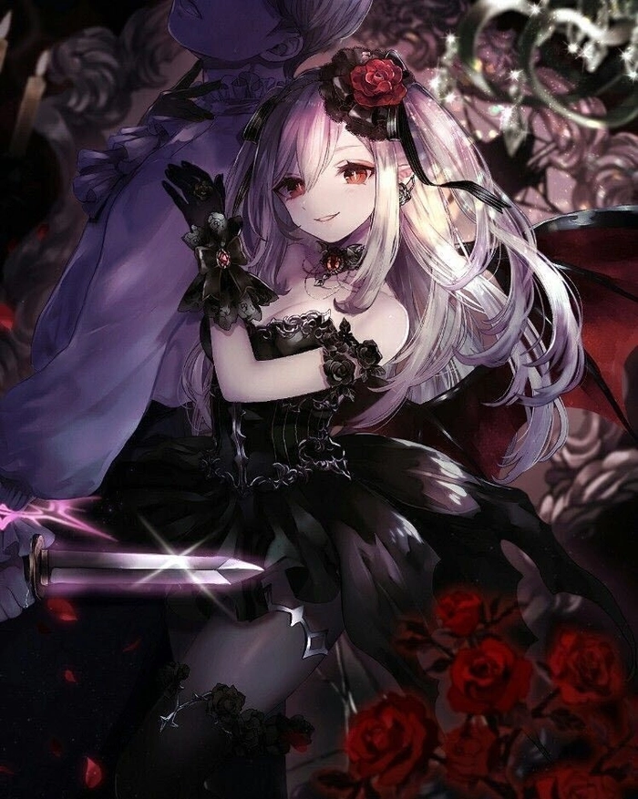 Hình ảnh anime nữ ngầu ác quỷ