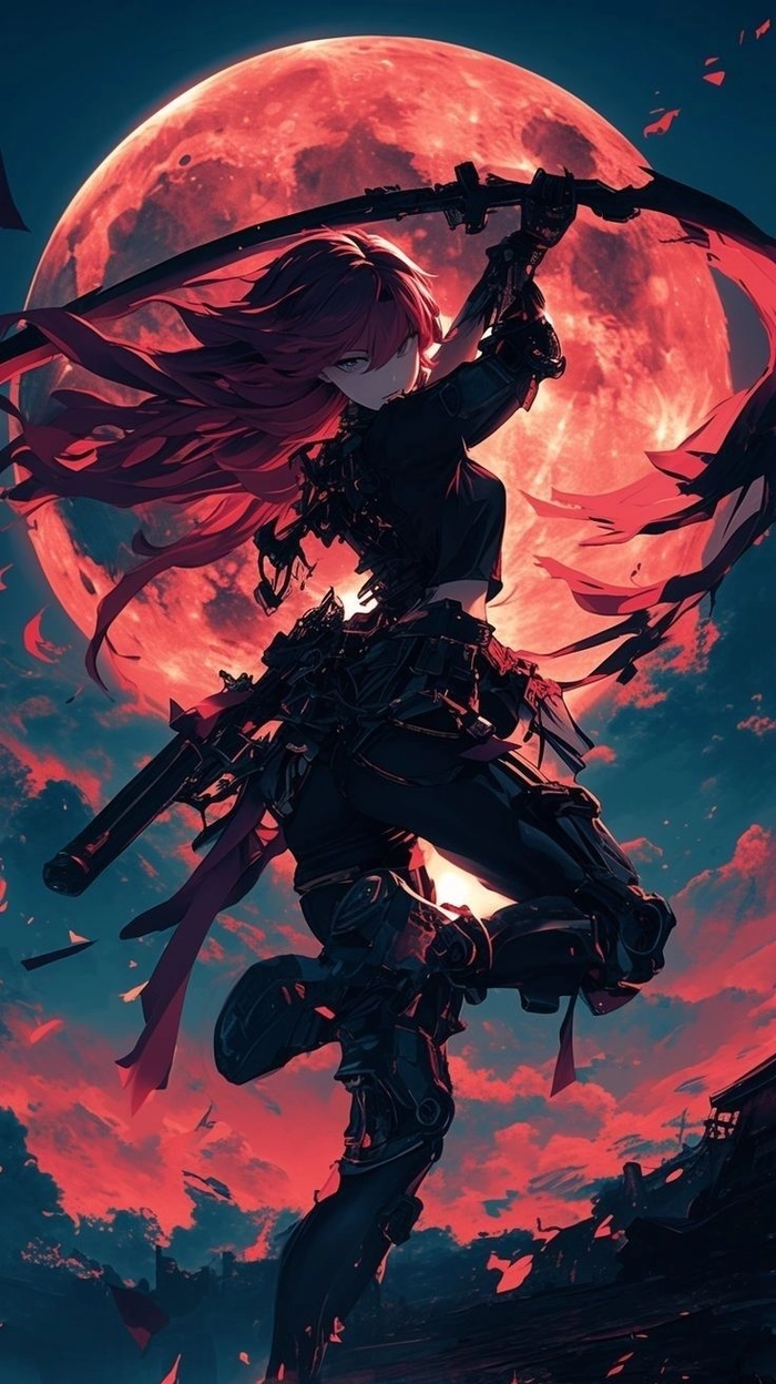 Hình ảnh anime nữ ngầu kiểu ác nữ