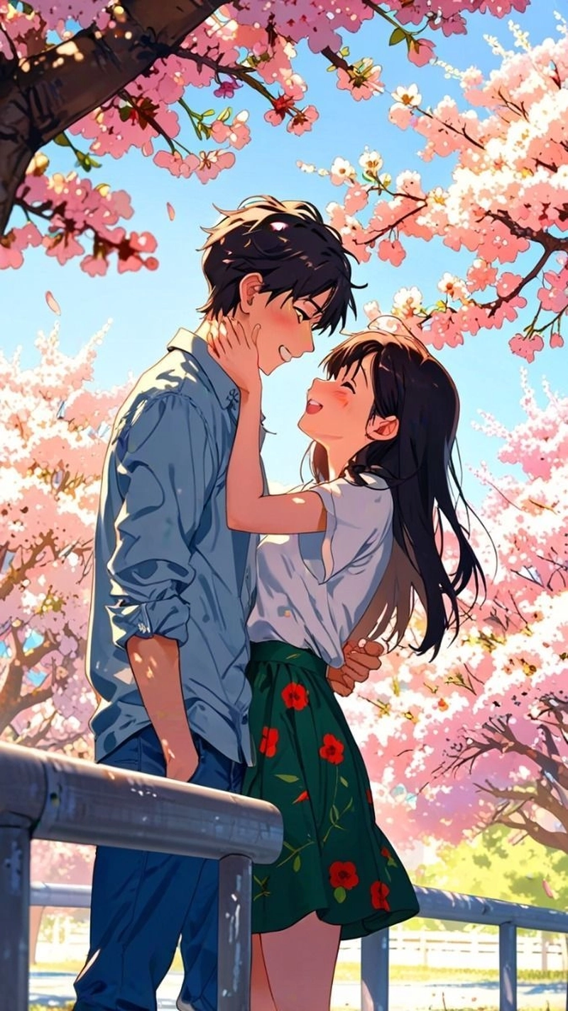 Hình ảnh anime yêu nhau