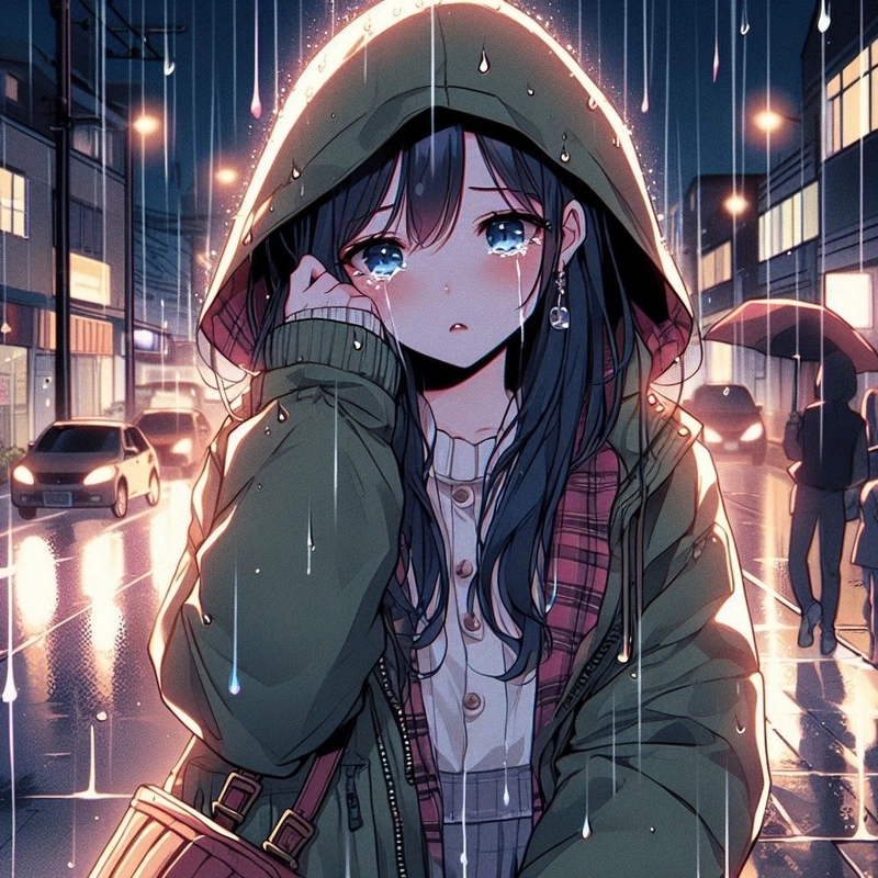 Hình ảnh cảm xúc Anime nữ