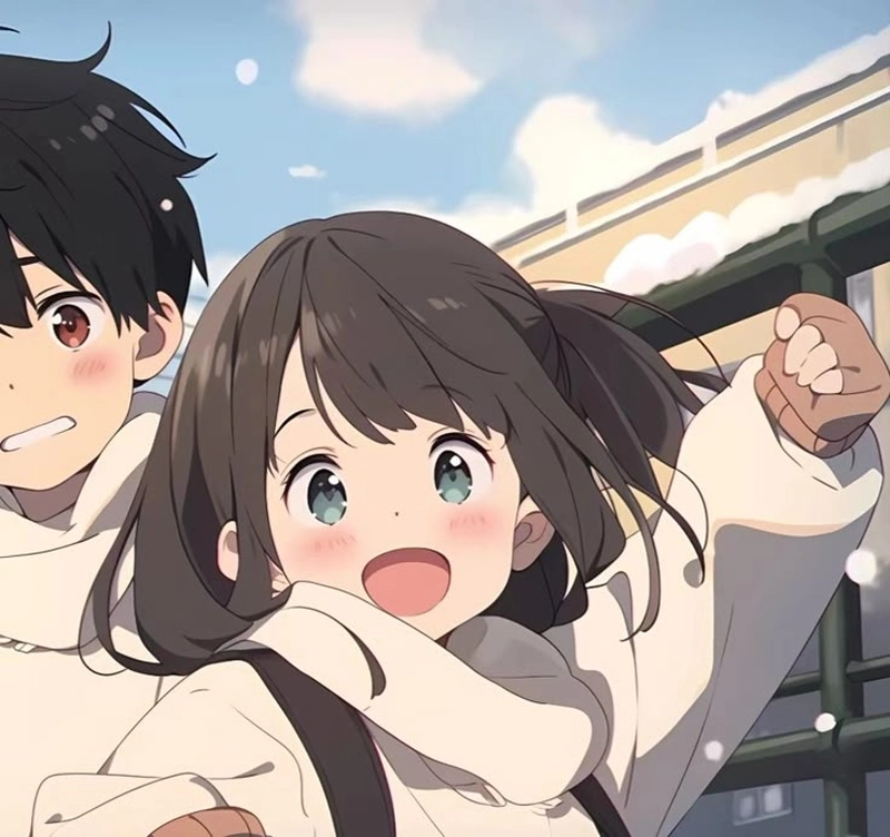 Hình ảnh cặp Anime đậm chất ny