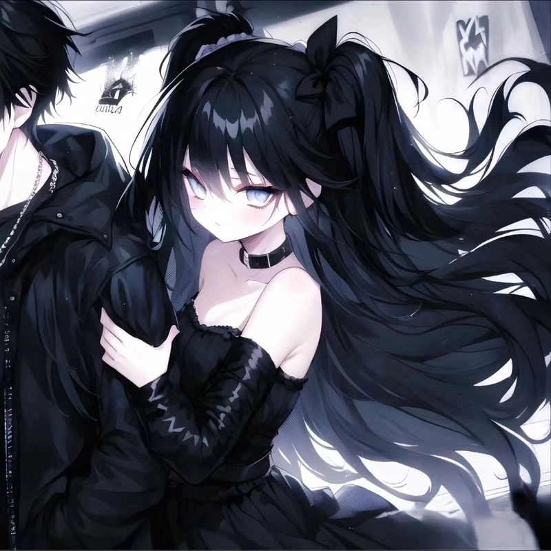 Hình ảnh cặp avatar đôi anime ngầu