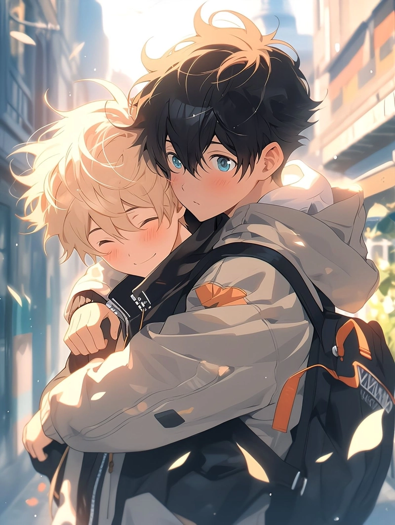 Hình anime đam mỹ học đường