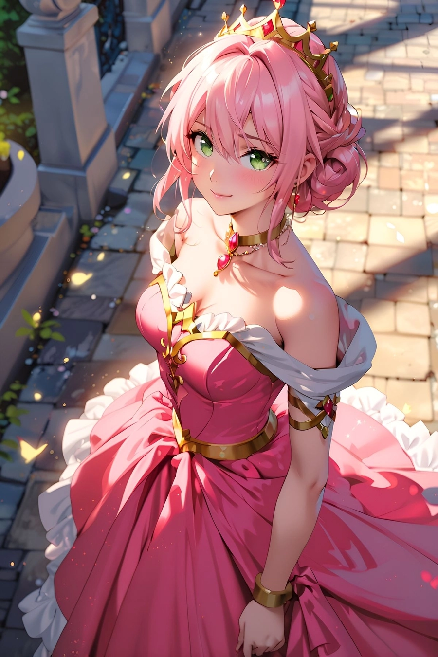 Hình anime tóc hồng mới nhất