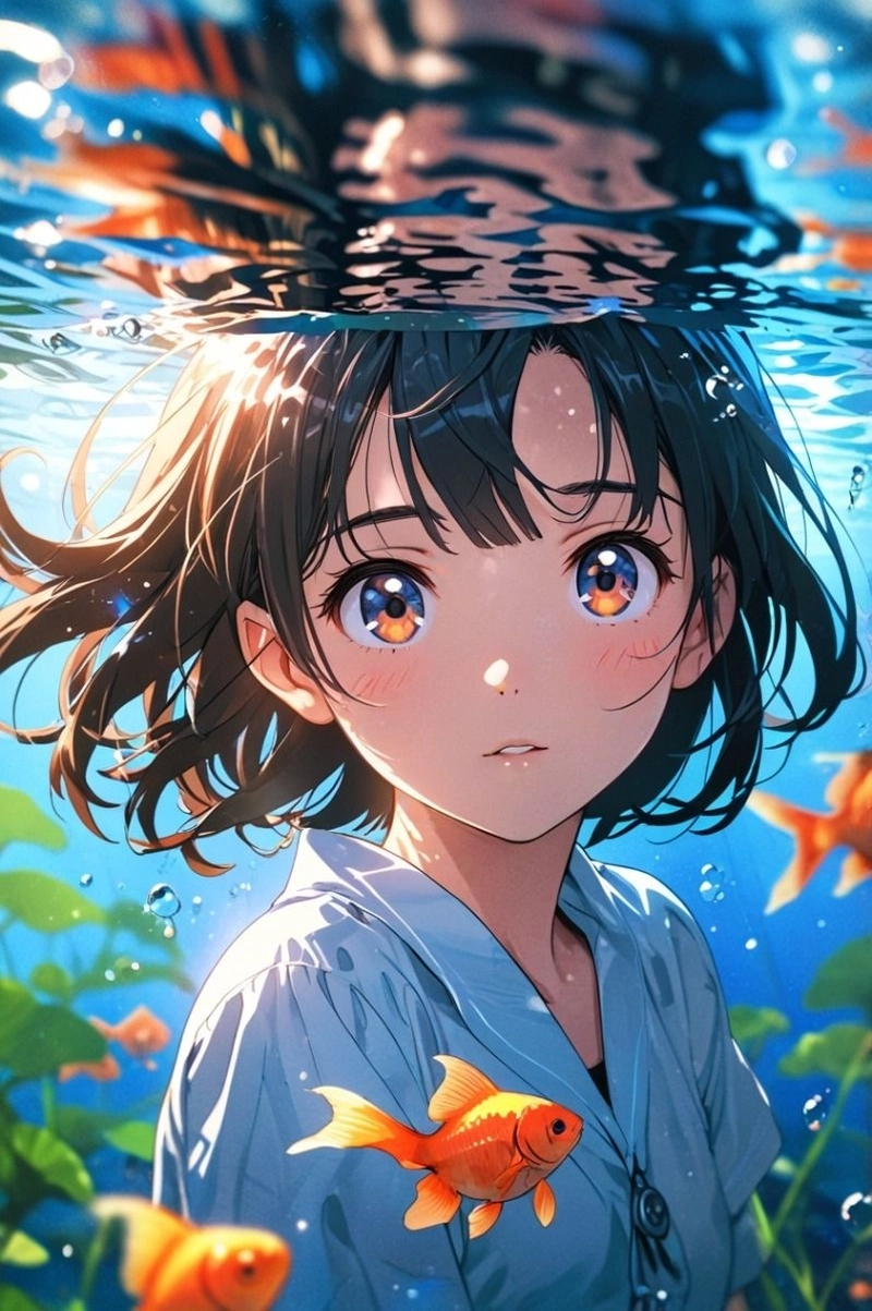 Hình gái anime tóc ngắn