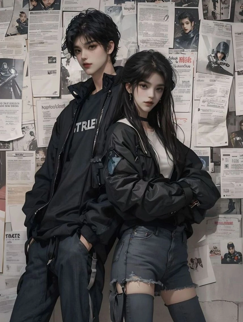 Hình nền anime đôi ngầu băng giá