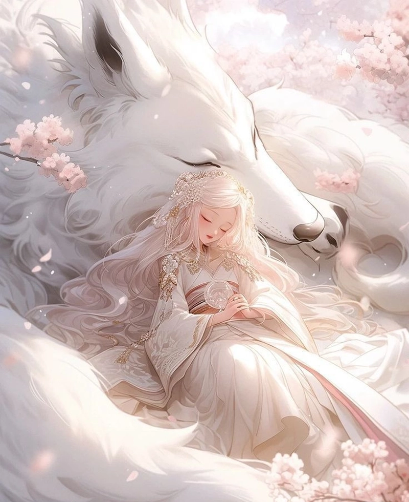 Hồ ly anime nữ đẹp