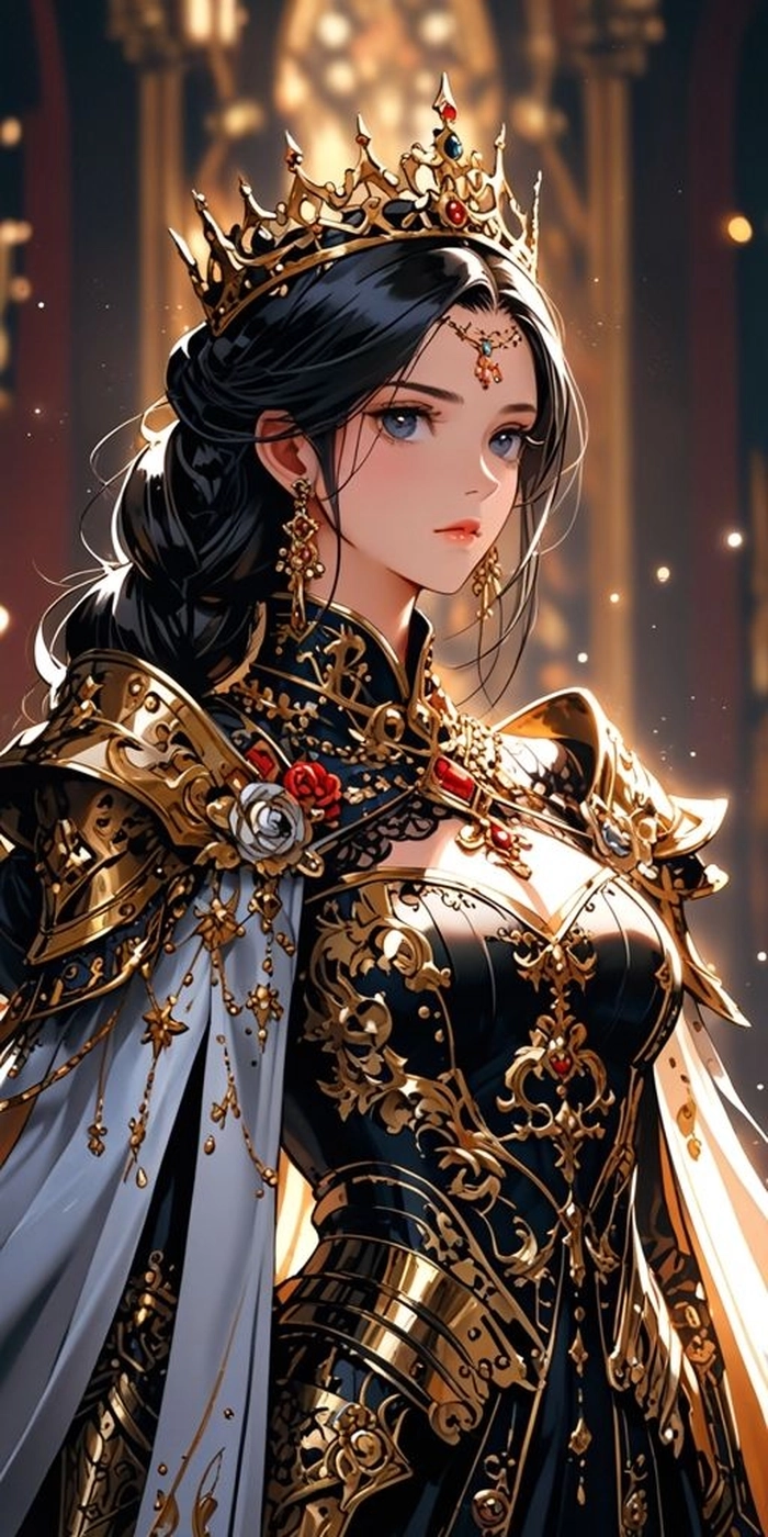 Nữ chính Anime tóc đen