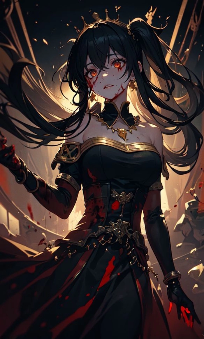 Tóc đen Anime thần thái