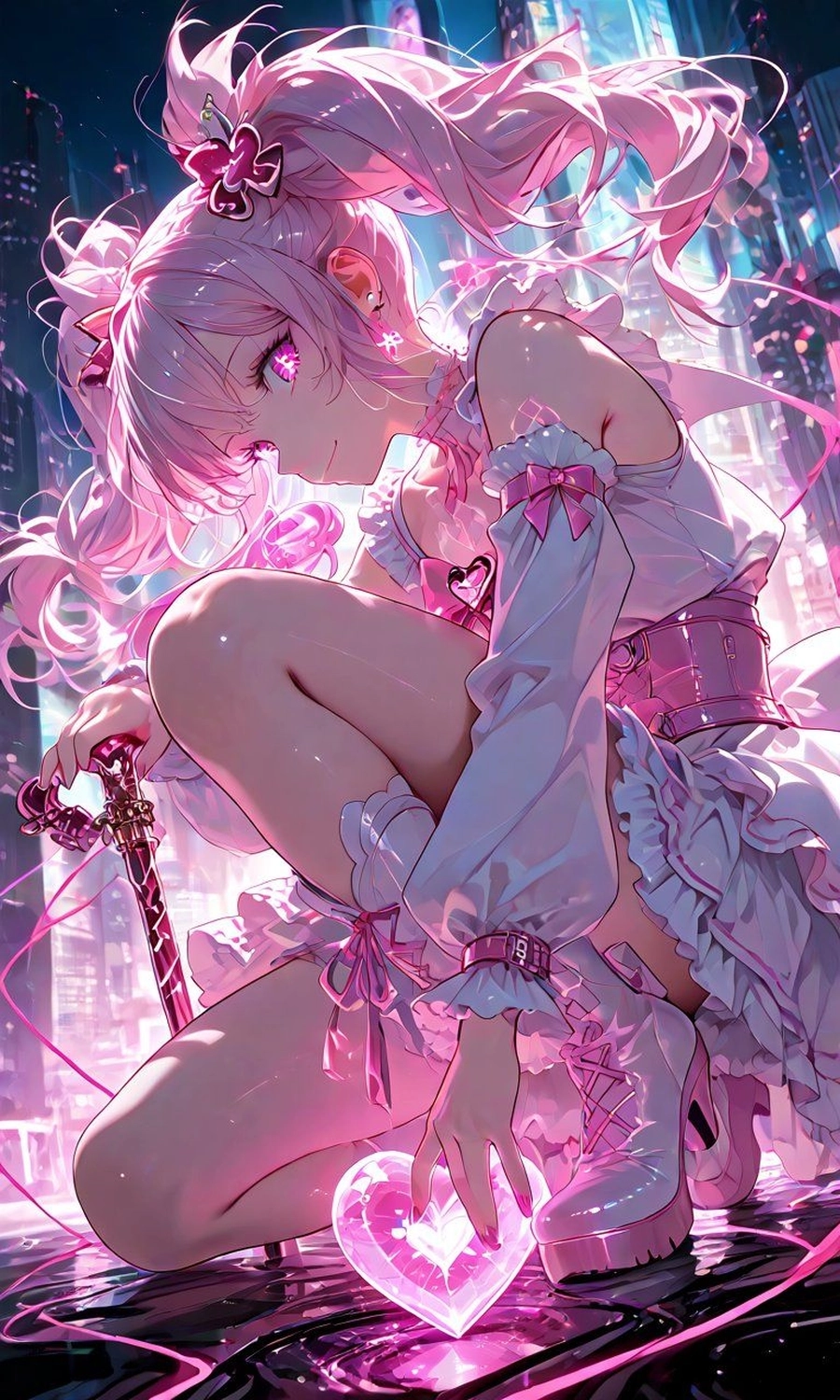 Tóc hồng trong anime