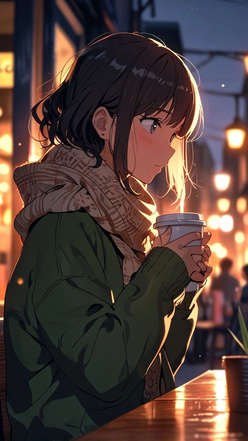 Tóc ngắn anime nữ đáng yêu