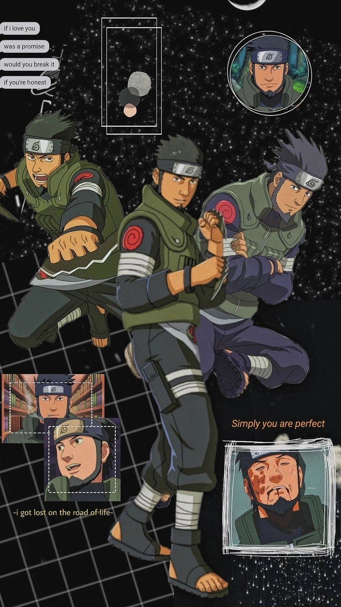 Hình Asuma phong trần