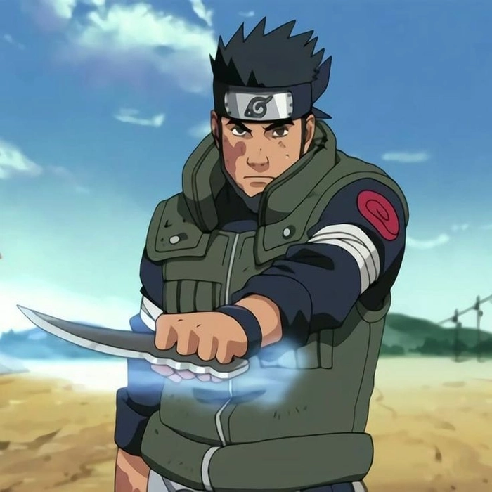 Ảnh Asuma đậm chất ninja