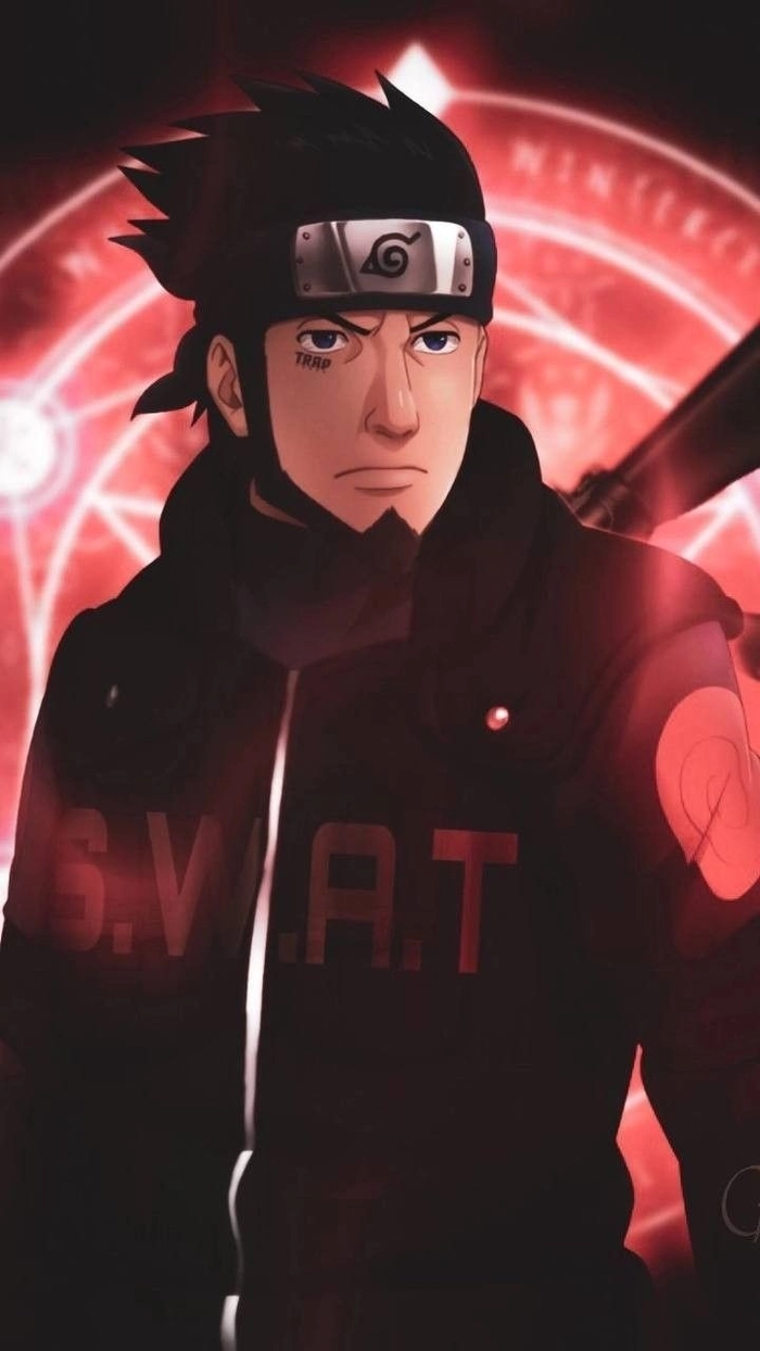 Ảnh Asuma đang chiến đấu