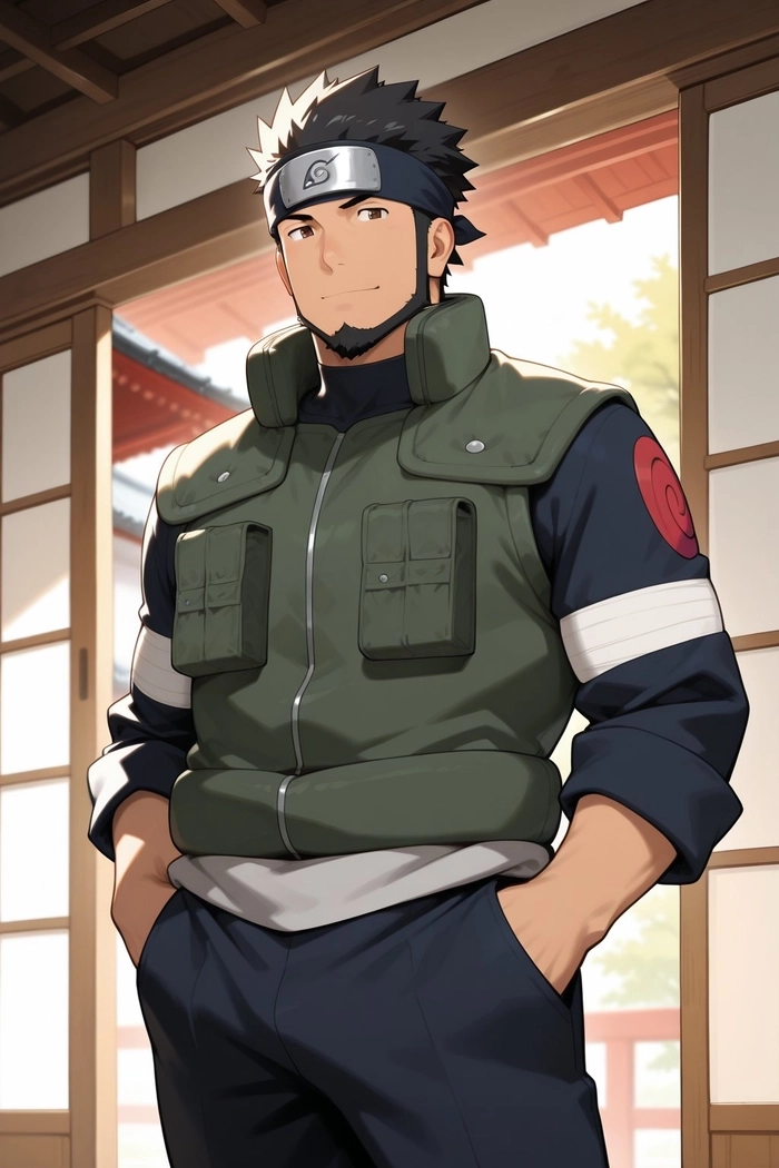 Ảnh Asuma Sarutobi đẹp 