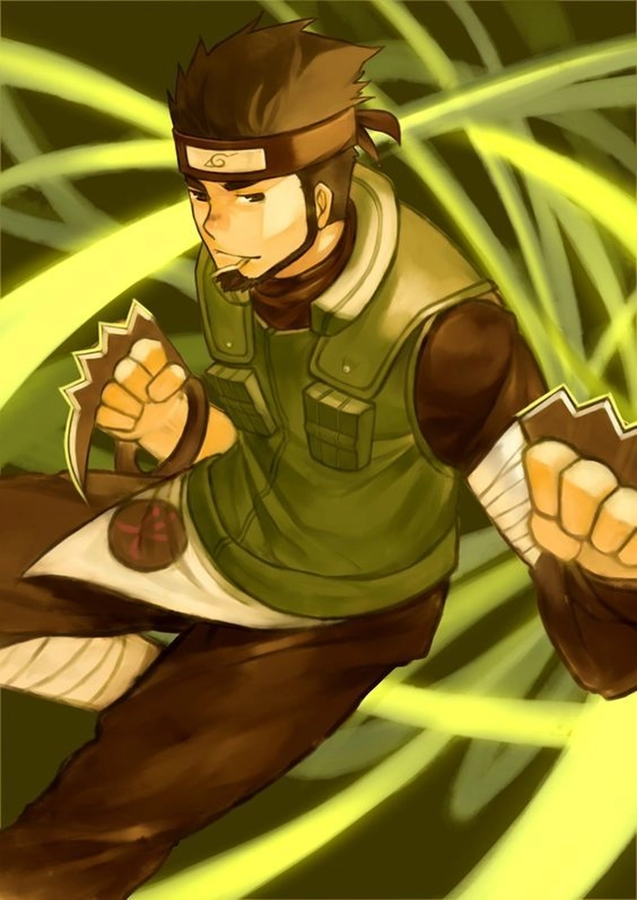 Ảnh Asuma giữa trận chiến