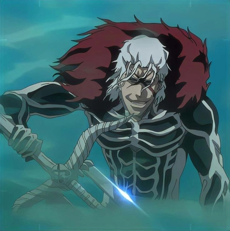 Ảnh Ginjō Kūgo tóc trắng