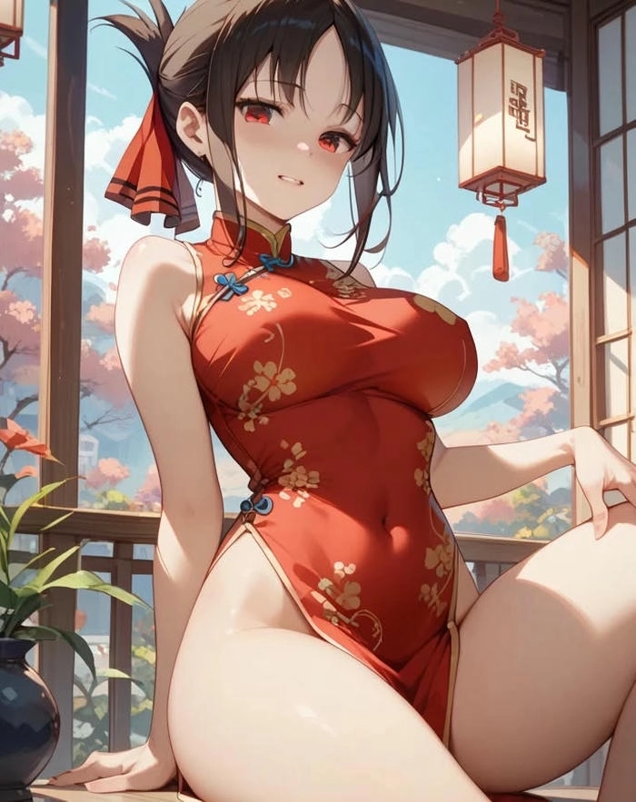 hình anime Kaguya Shinomiya cute