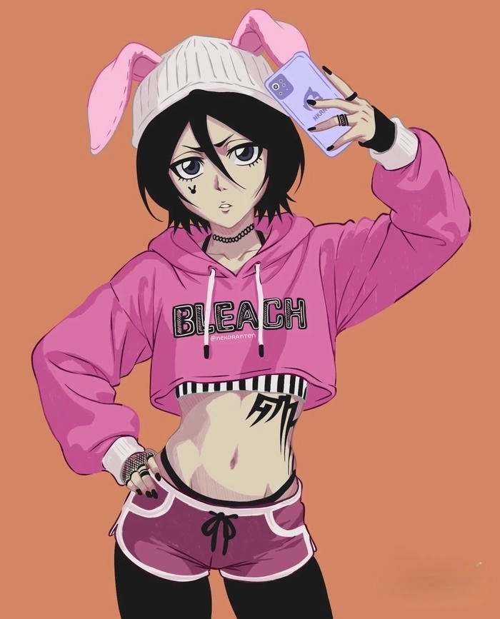 Hình anime Bleach Rukia đẹp 