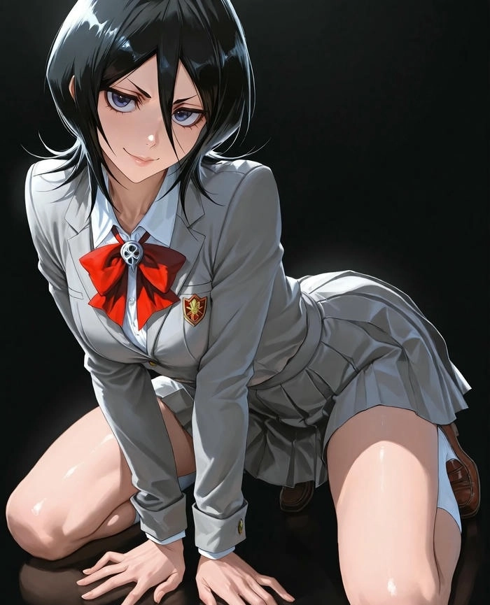 Hình Rukia anime girl ngầu