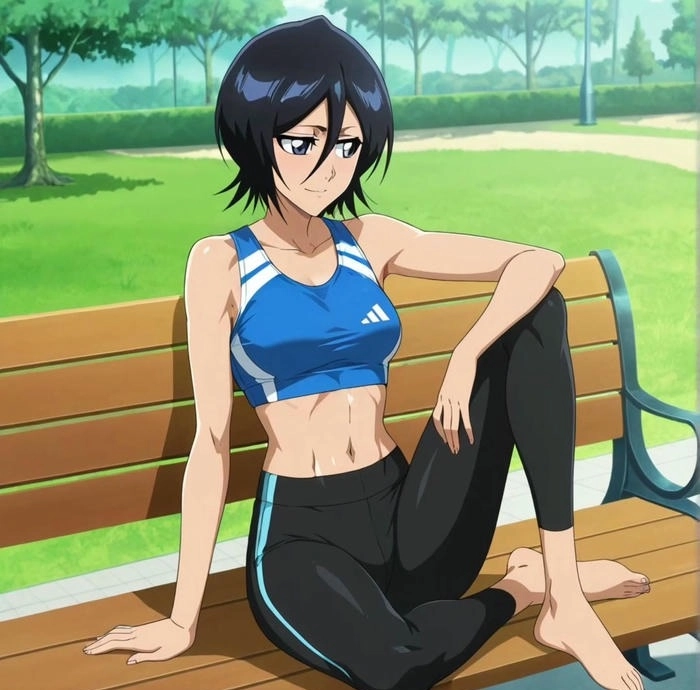 Ảnh Rukia mặt lạnh ngầu