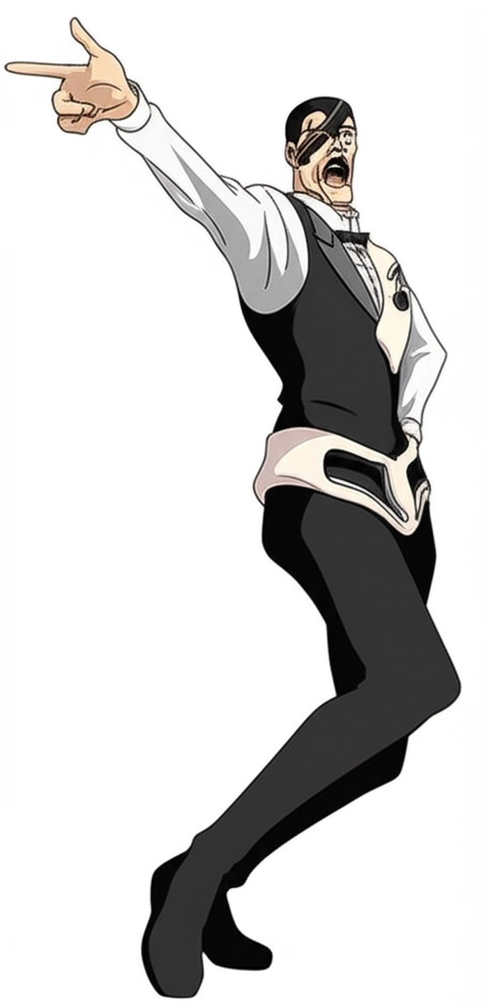 Ảnh Kutsuzawa Giriko ngầu lòi