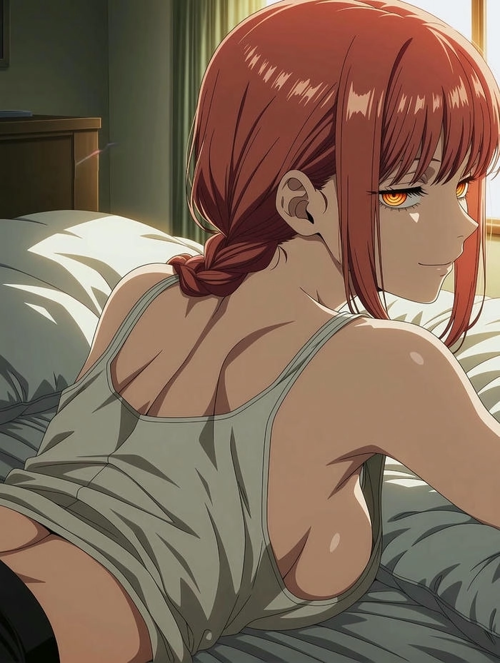 ảnh fanart Makima xinh 