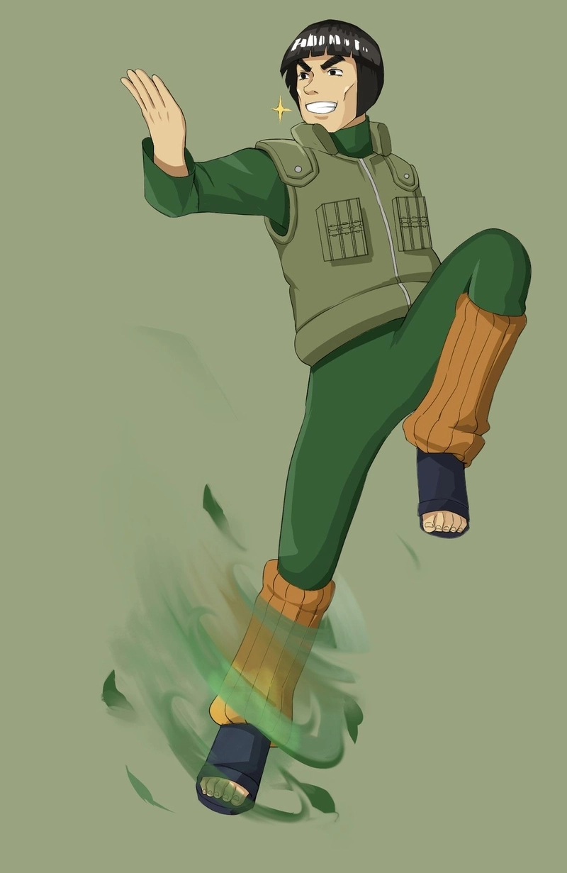 Ảnh đẹp Might Guy chất lượng cao 