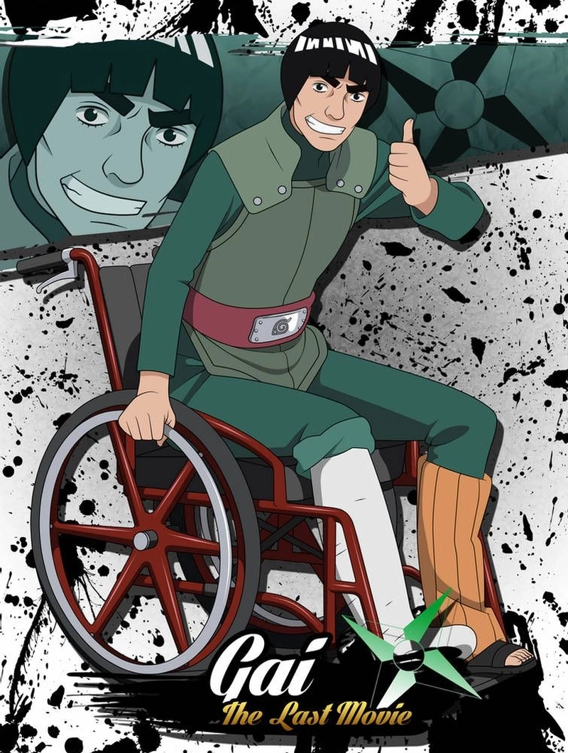 Ảnh Might Guy thần thái 