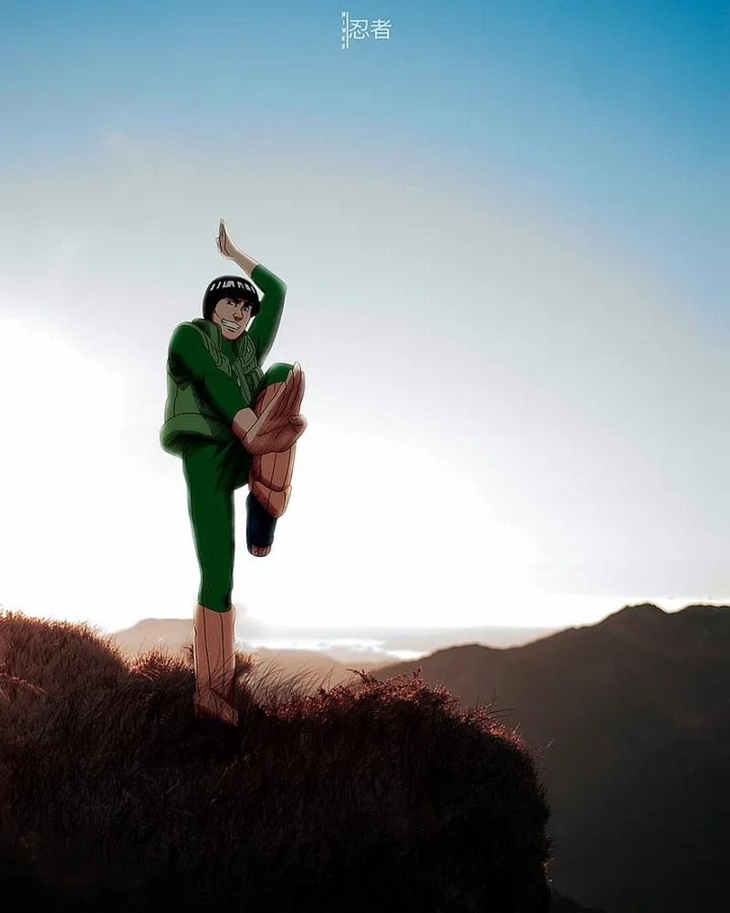 Hình Might Guy trong Naruto 