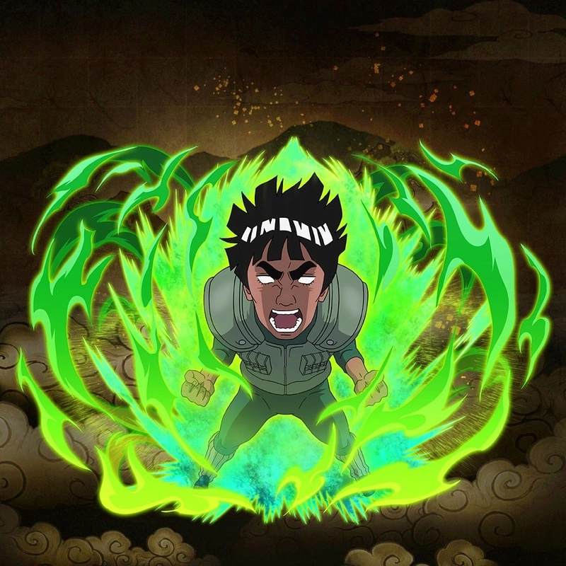 Hình Might Guy ấn tượng 