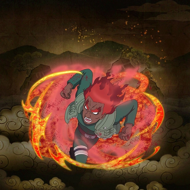 Hình Might Guy bát môn 