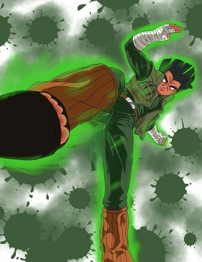 Ảnh Rock Lee sắc nét