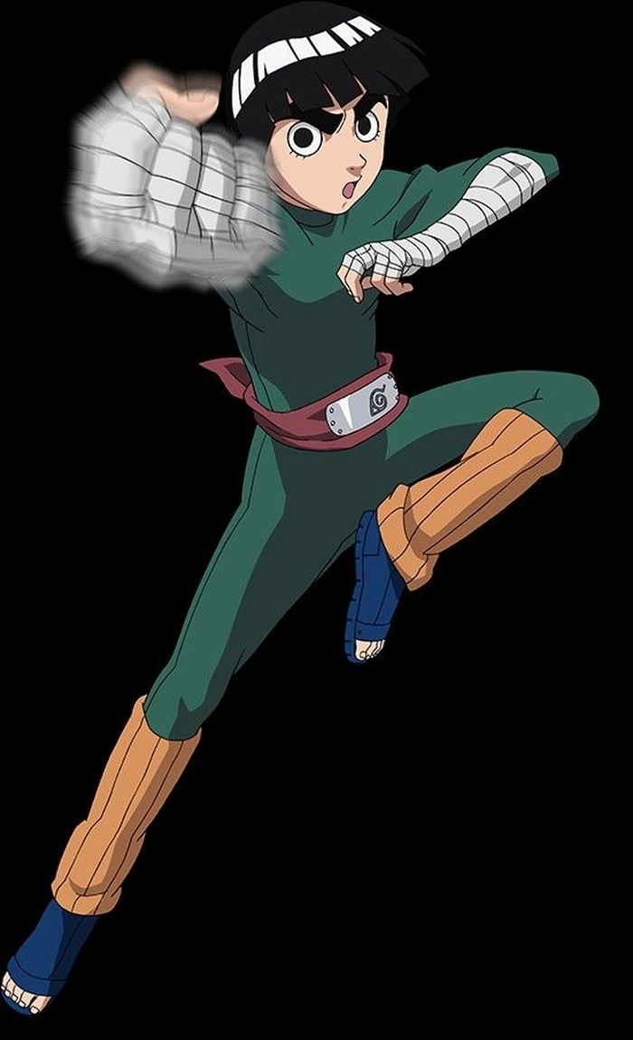 Ảnh Rock Lee phiên bản hoạt hình