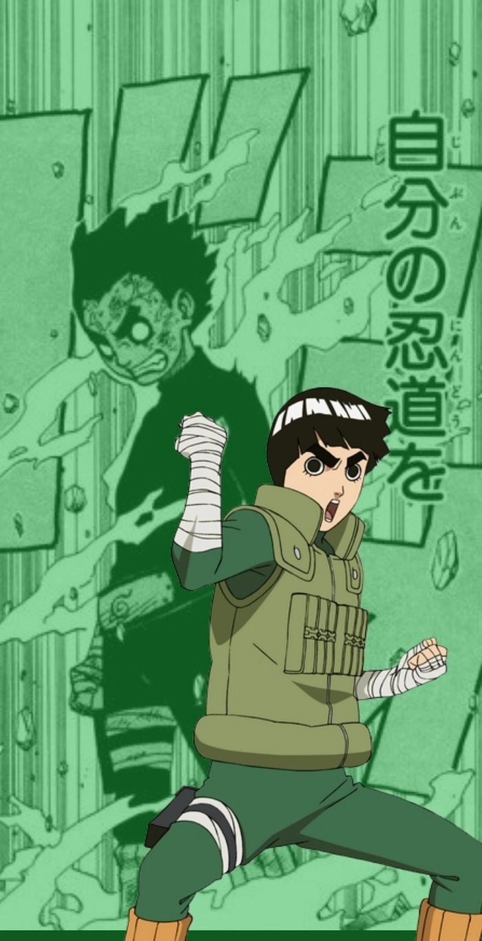 Hình Rock Lee ngầu nhất