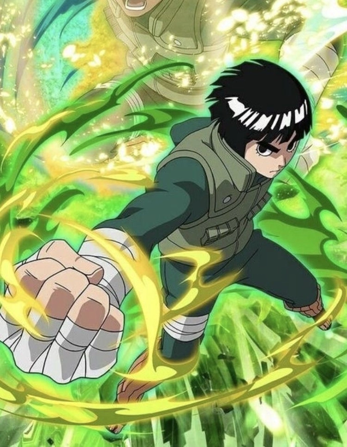 Hình ảnh Rock Lee mạnh mẽ